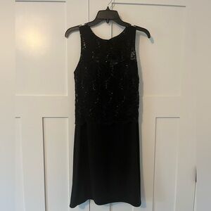 Elegant Black Lace Dress